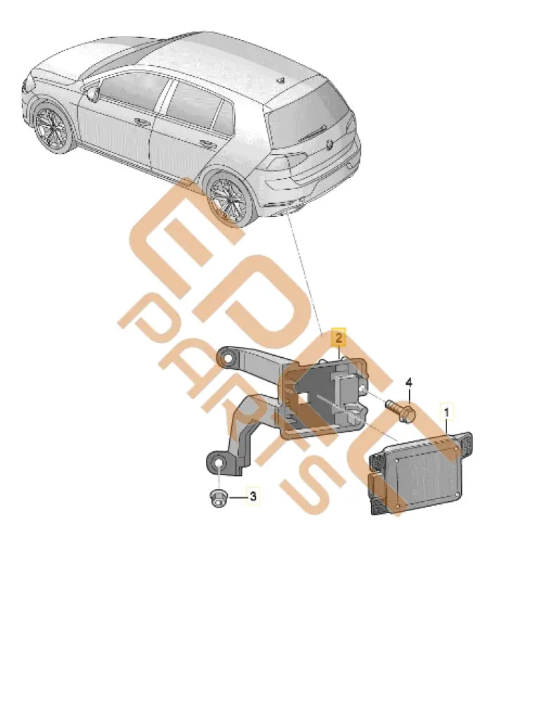 CUPRA FORMENTOR BRACKET 5FF955775
