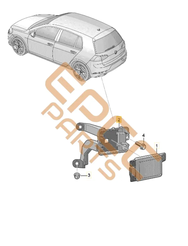 CUPRA FORMENTOR BRACKET 5FF955776