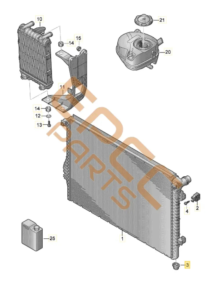 CUPRA FORMENTOR BUSH 1K0121367F