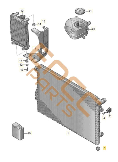CUPRA FORMENTOR BUSH 1K0121367F