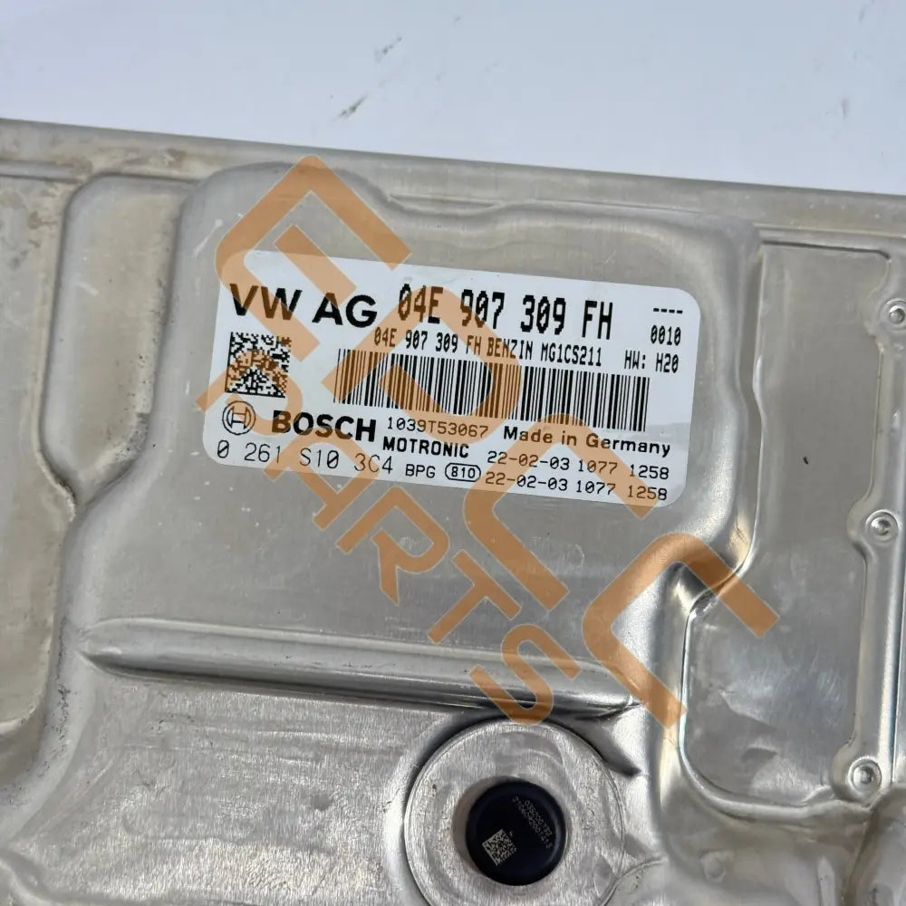 SEAT CUPRA FORMENTOR 2022 CONTROL UNIT FOR PETROL ENGINE 04E907309FH