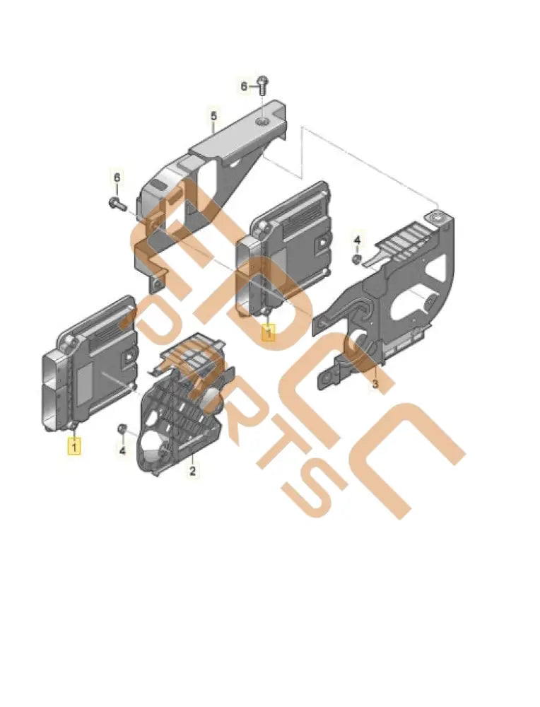 SEAT CUPRA FORMENTOR 2022 CONTROL UNIT FOR PETROL ENGINE 04E907309FH