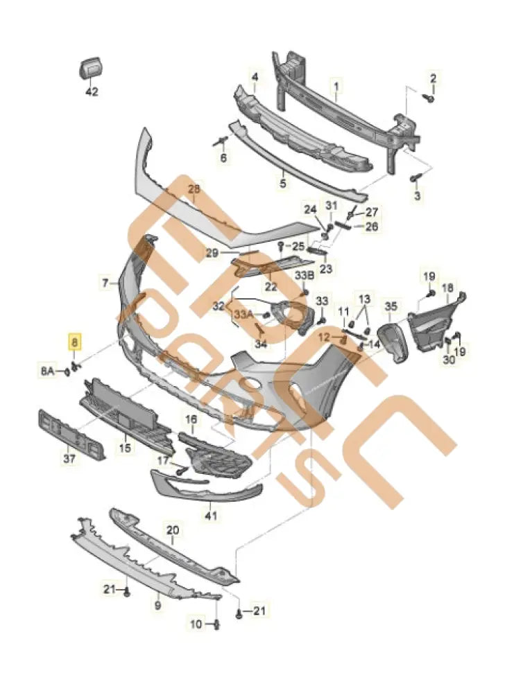 SEAT CUPRA FORMENTOR 2022 COVER CAP TOW HITCH 5FF807241