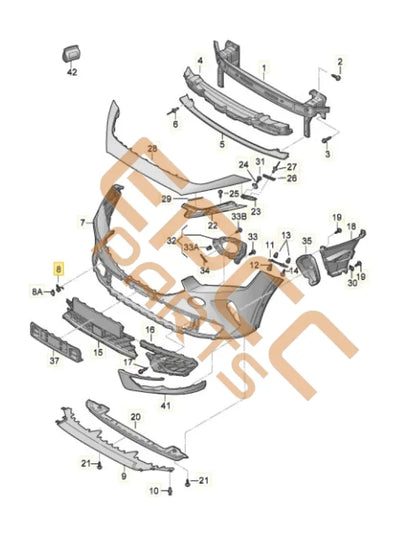 SEAT CUPRA FORMENTOR 2022 COVER CAP TOW HITCH 5FF807241