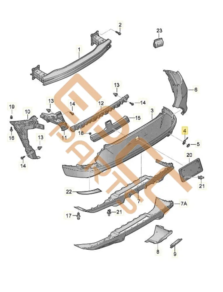 CUPRA FORMENTOR COVER FOR TOWING EYE 5FF807441A