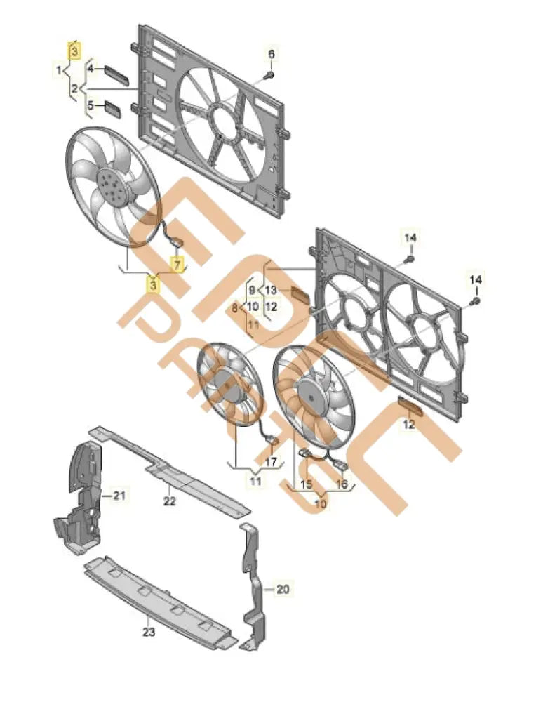 SEAT CUPRA FORMENTOR 2022 FAN RING 5WA121205