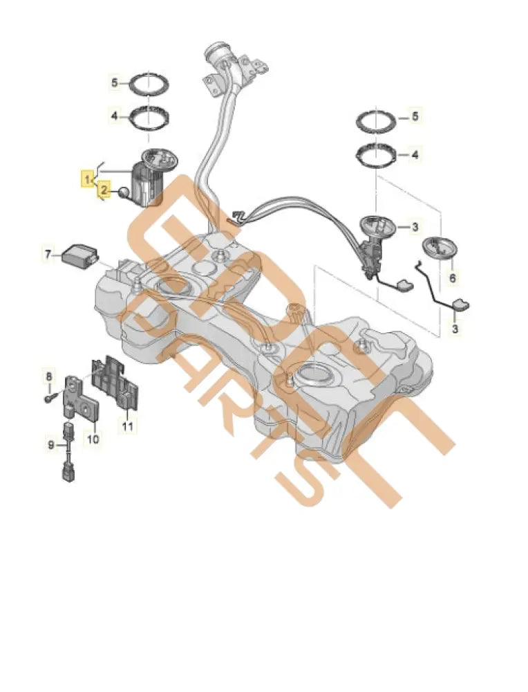 CUPRA FORMENTOR FUEL DELIVERY MODULE 5WA919087C 5WA919097B 5Q0919087AH 5Q0919087T