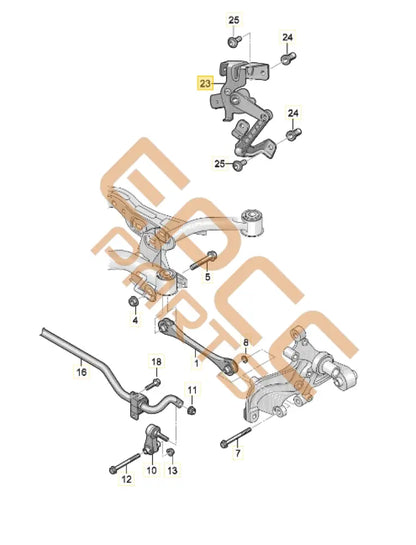 CUPRA FORMENTOR LEVEL SENSOR WITH POLES 5WA512521