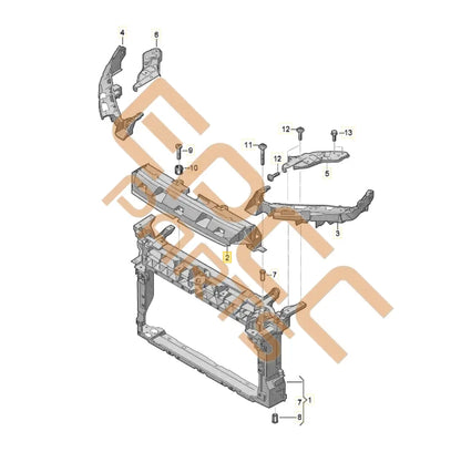 CUPRA FORMENTOR RADIATOR SUPPORT BRACKET 5FF805915 5FF805505