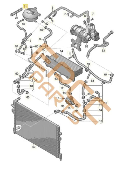 SEAT CUPRA FORMENTOR 2022 RESERVOIR 5WA121407E