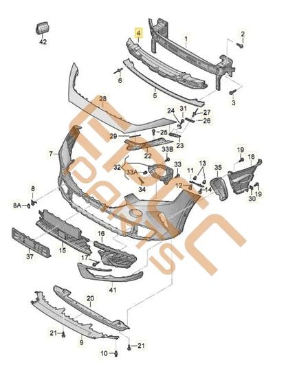 CUPRA FORMENTOR 2023 SHOCK ABSORBER 5FF807248A