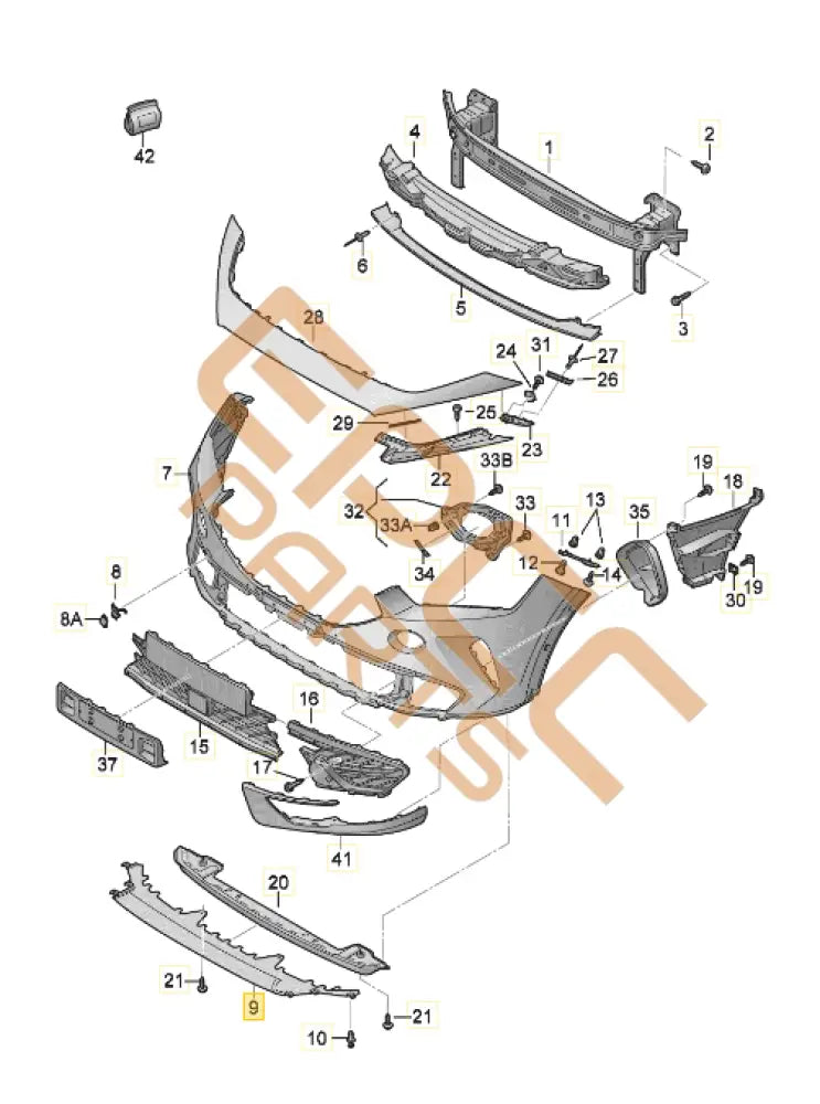 CUPRA FORMENTOR SPOILER 5FF805902A