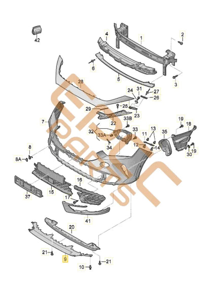 CUPRA FORMENTOR SPOILER 5FF805902A