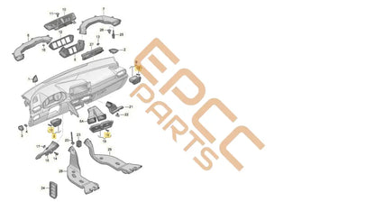 SEAT CUPRA FORMENTOR 2022 VENT (RIGHT) 5FC820901A