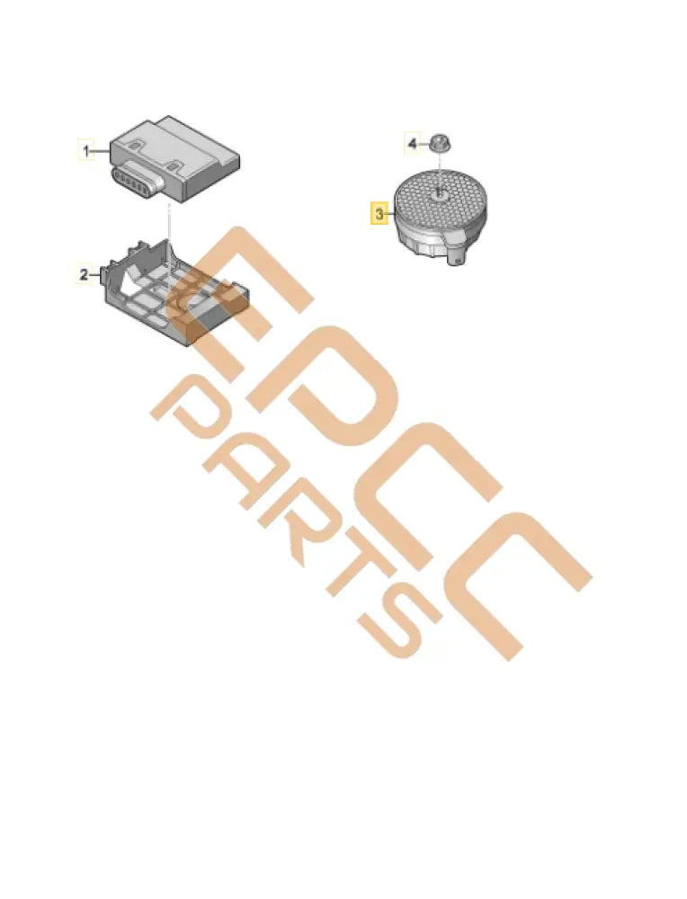 SEAT CUPRA LEON 2024 ACTUATOR FOR ENGINE NOISE PRODUCTION 4H0907601E
