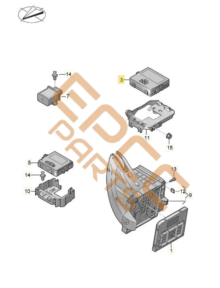 SEAT CUPRA LEON 2024 DIAGNOSIS INTERFACE FOR DATA BUS 5WB907530K