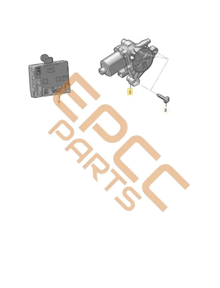 SEAT CUPRA LEON FORMENTOR WINDOW REGULATOR MOTOR RIGHT FRONT 5Q0959802C 5Q0959801C