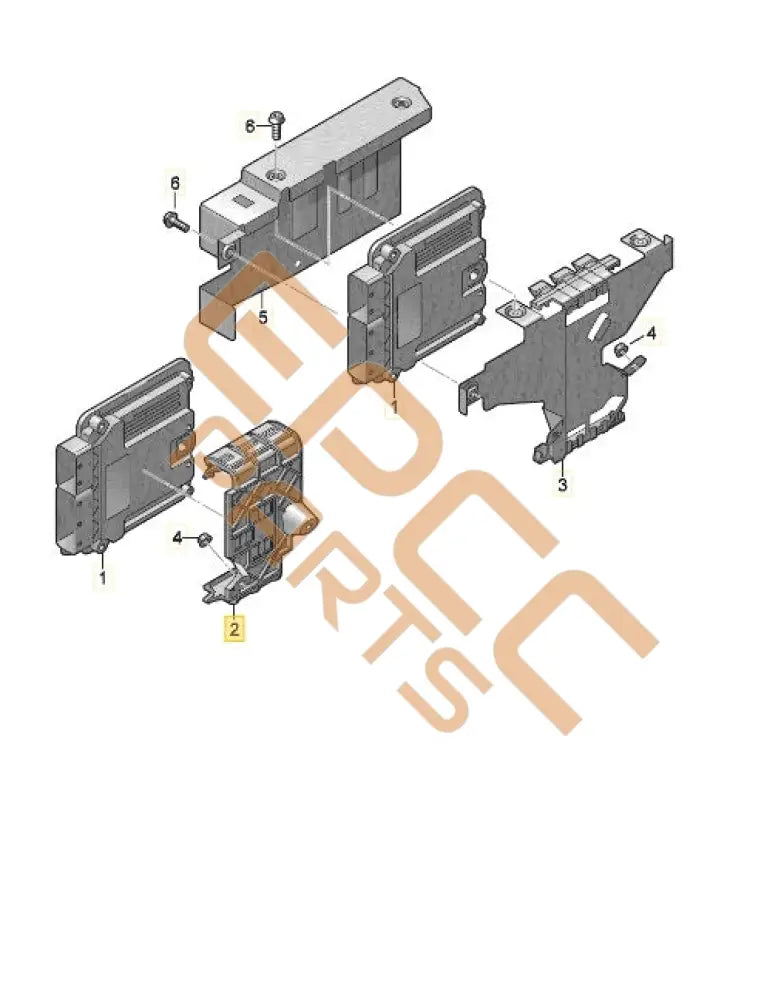 CUPRA LEON 2023 RETAINER FOR CONTROL UNIT 5WA906507A